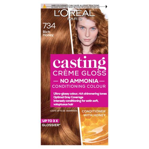 L'OREAL CASTING CREME GLOSS RICH HONEY 734