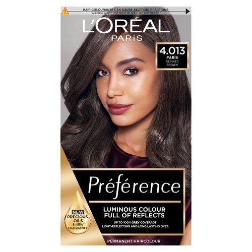 L'OREAL PREFERENCE 4.013 PARIS (REFINED BROWN)