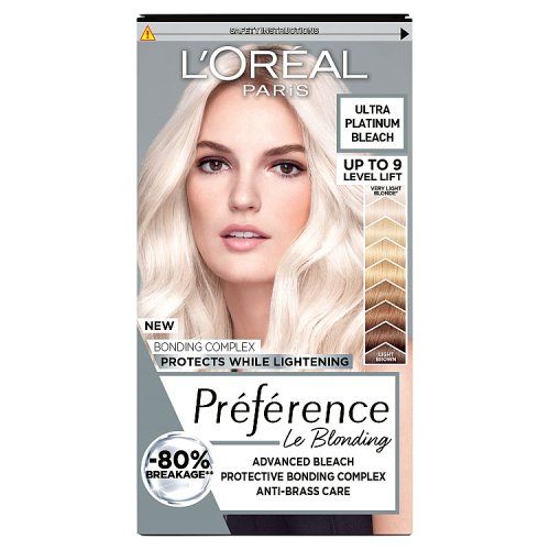 L'OREAL PREFERENCE LE BLONDING ULTRA PLATINUM BLEACH