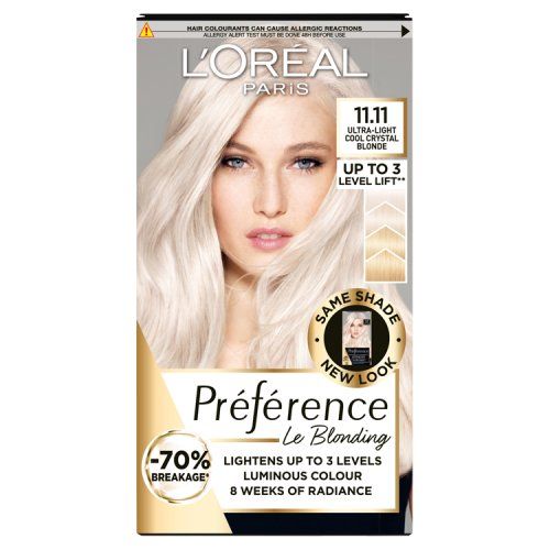 GARNIER PREFERENCE LE BLONDING ULTRA LIGHT COOL CRYSTAL BLONDE 11.11