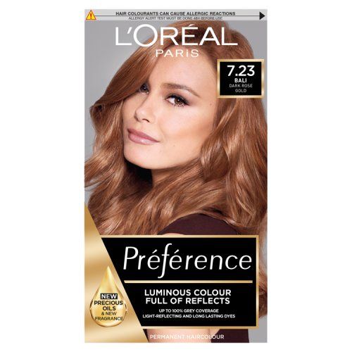 L'OREAL PREFERENCE 7.23 BALI (DARK ROSE GOLD)