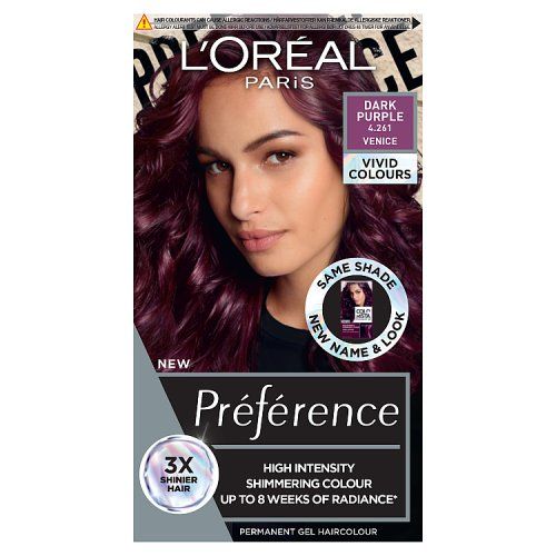 L'OREAL PREFERENCE VIVIDS DARK PURPLE 4.26