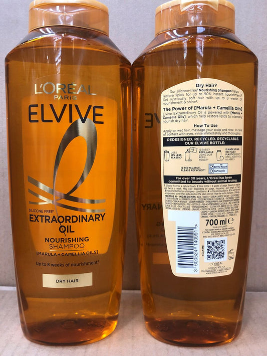 L'OREAL ELVIVE EXTRAORDINARY OIL SHAMPOO 700ML