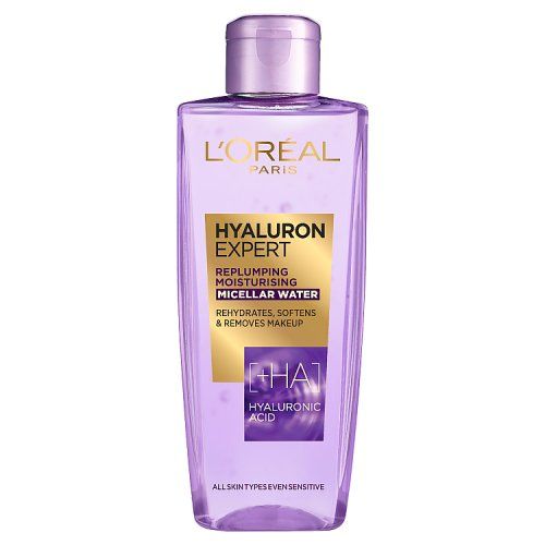 L'OREAL HYALURON EXPERT REPLUMP MOISTURISING MICELLAR WATER 200ML