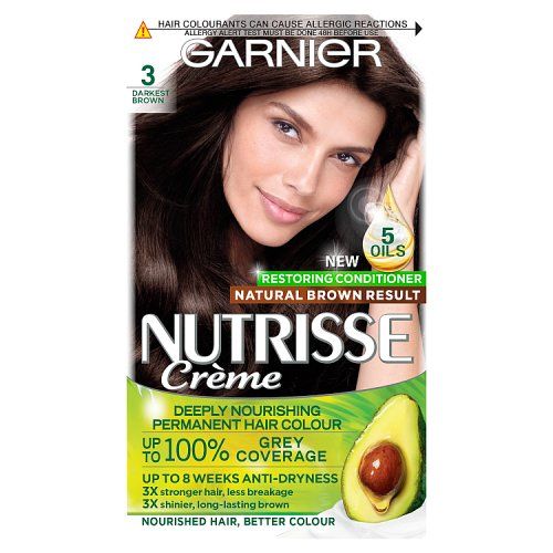GARNIERNUTRISSE 3 EBONY DARKEST BROWN