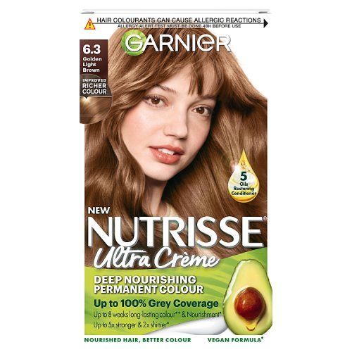 GARNIERNUTRISSE 6.3 CARAMEL GOLDEN LIGHT BROWN
