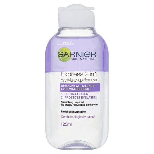 GARNIER EXPRESS 2IN1 EYE MAKE UP REMOVER