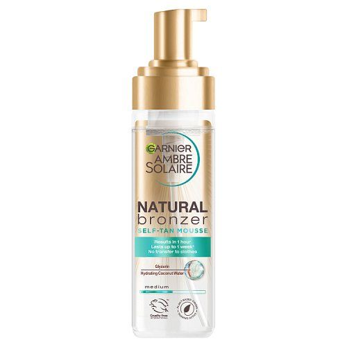 GARNIER NATURAL BRONZER SELF TAN MOUSSE (COCONUT)