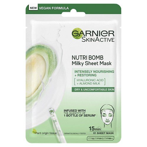 GARNIER NUTRI BOMB MILKY TISSUE MASK ALMOND
