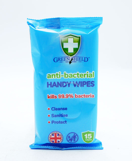 GREENSHIELD WIPE ANTIBAC HANDY 10/26(D)