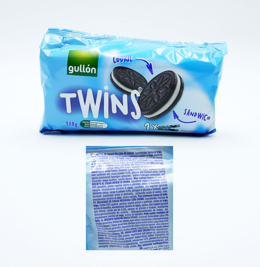GULLON TWINS COOKIE SANDWICH 2PK  01/10/25