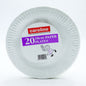 CAROLINE WHITE PAPER PLATES 18CM  1401