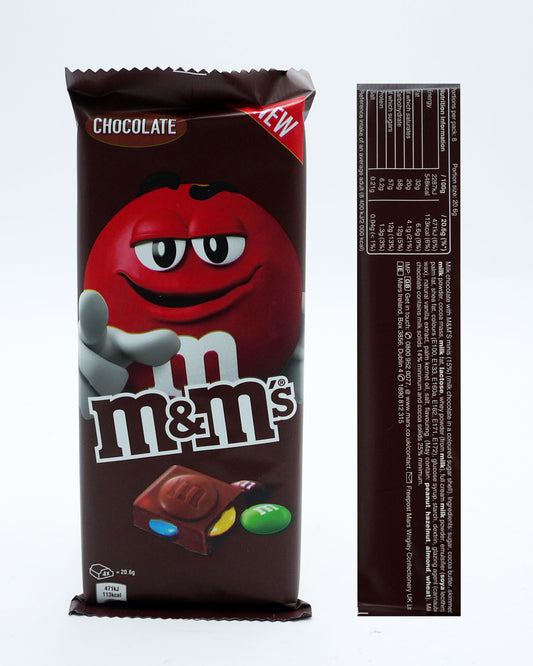 M&M BLOCK CHOCOLATE (D)12/10/25