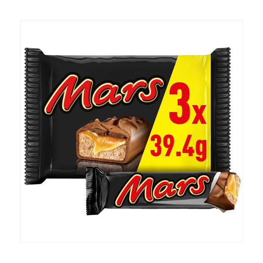 MARS BAR 3PK 14/12/25