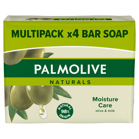 PALMOLIVE BAR SOAP 4X90GM MOISTURE CARE