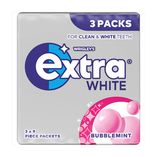 WRIGLEYS EXTRA WHITE BUBBLEMINT 21/06/26