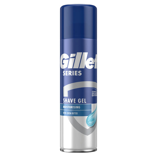 GILLETTE SERIES SHAVE GEL 200ML MOISTURISING