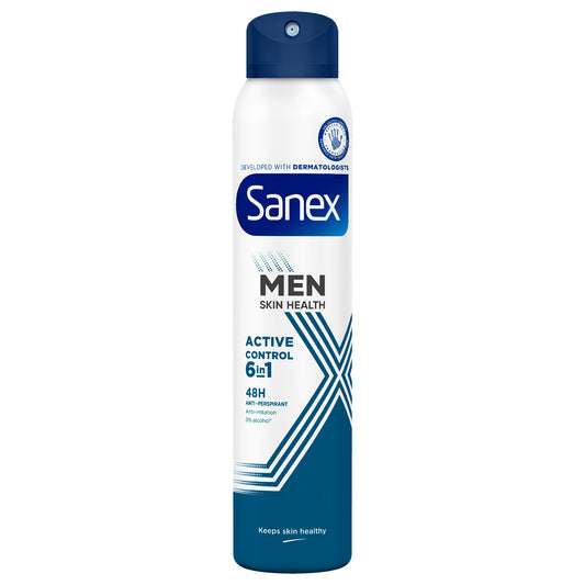 SANEX DEO SPRAY 200ML MEN ACTIVE CONTROL