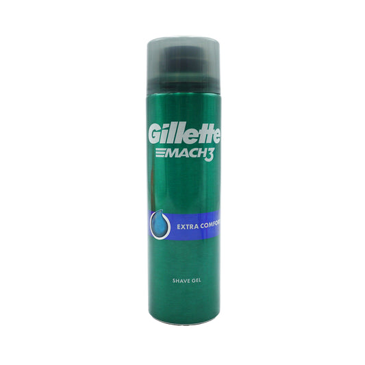 GILLETTE SHAVE GEL 200ML MACH3 MEN'S EX COMFORT (UK/DK/NO/FIN/SW)