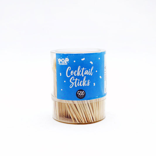 COCKTAIL STICKS 500PK IN DISPLAY (R)