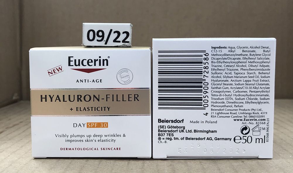 EUCERIN HYALURON-FILLER+ELASTICITY DAY CRM SPF30