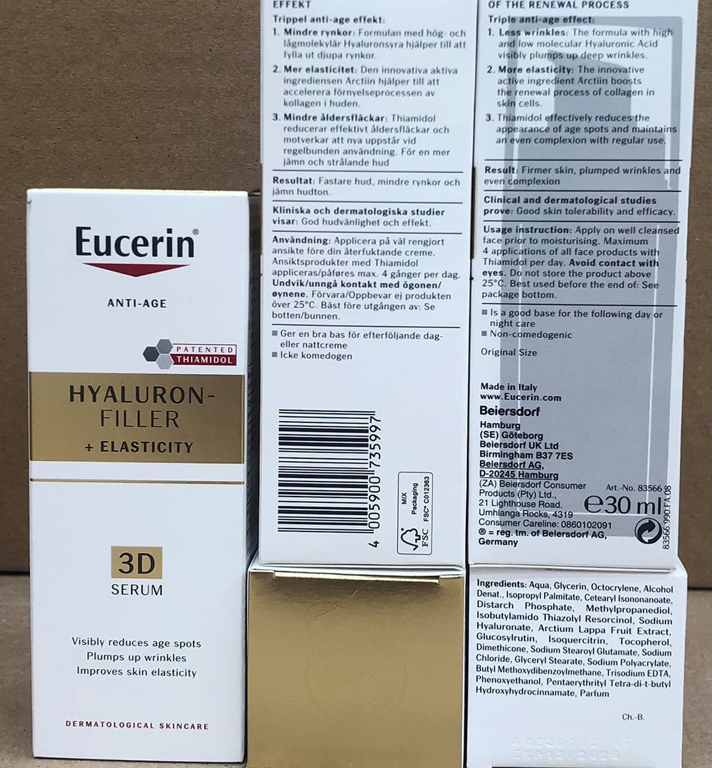 EUCERIN HYALURON-FILLER+ELASTICITY 3D SERUM (30ML)