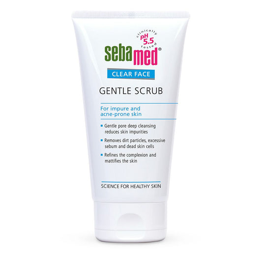 SEBAMED CLEAR FACE GENTLE SCRUB 150ML