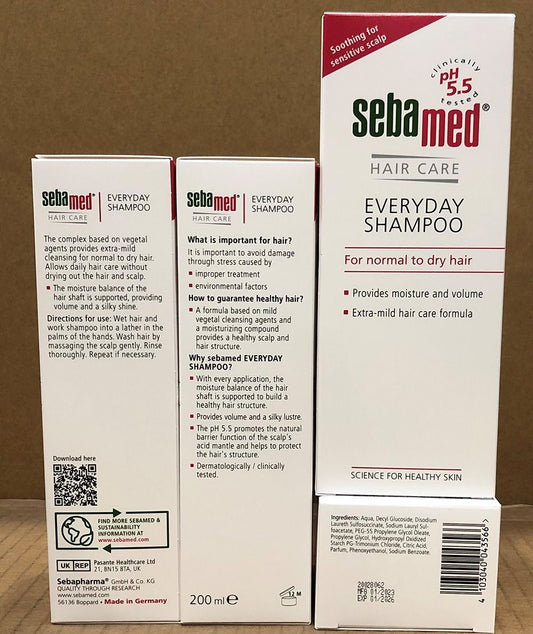 SEBAMED EVERYDAY SHAMPOO 200ML