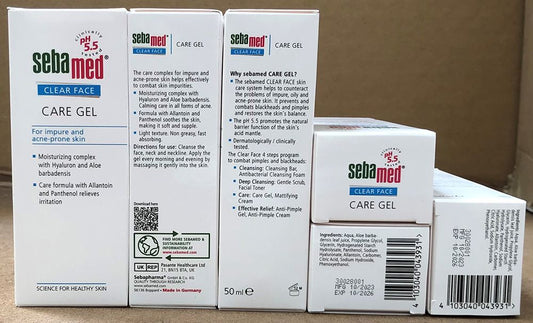 SEBAMED CLEAR FACE CARE GEL 50ML