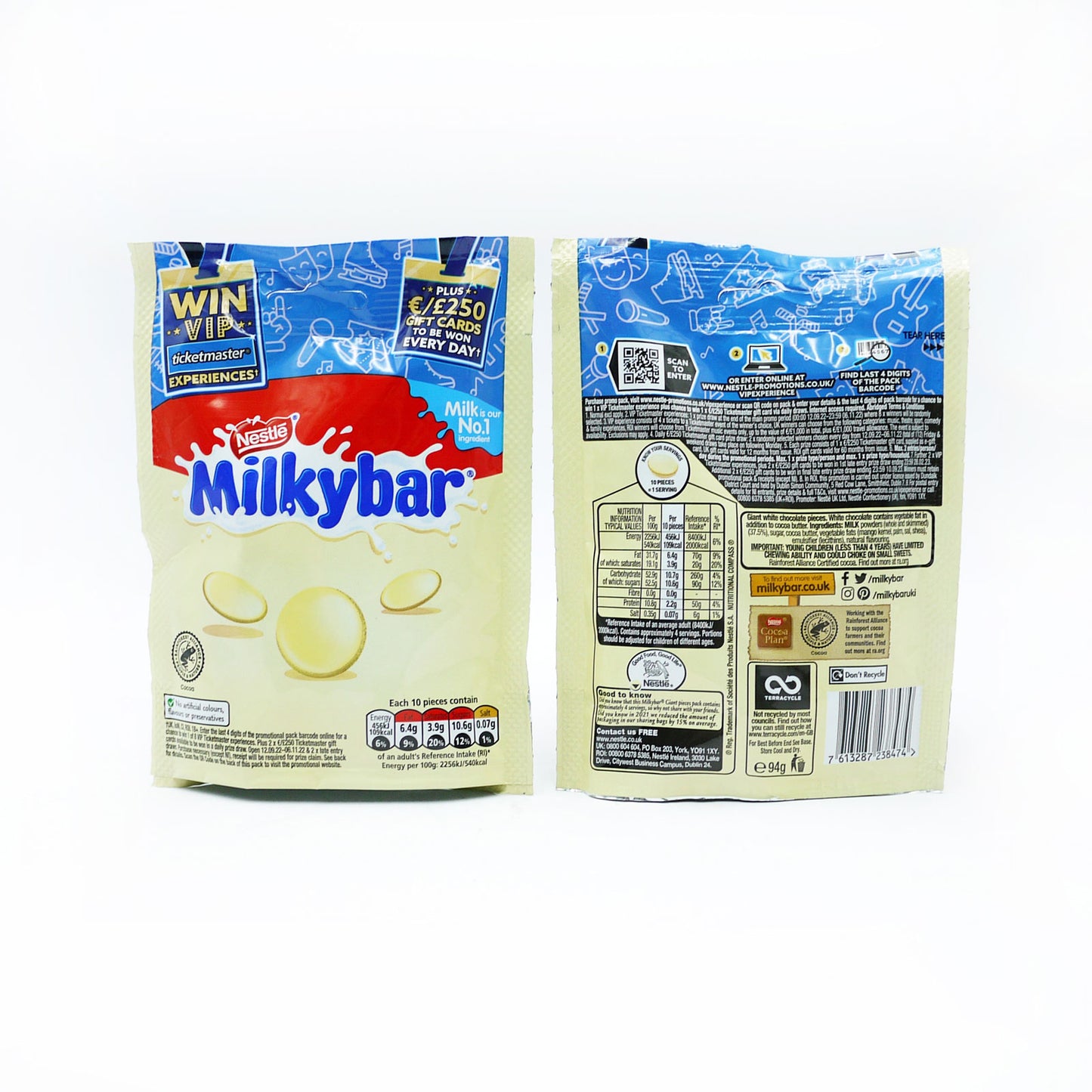NESTLE MILKYBAR BUTTONS GIANT POUCH  31/03/26