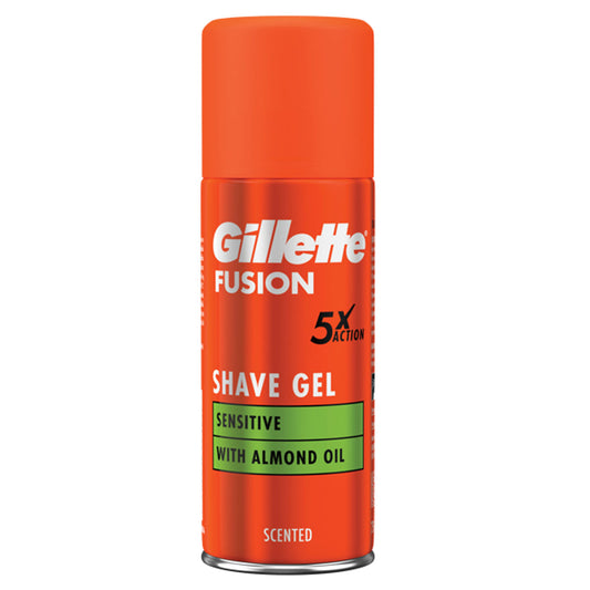 GILLETTE SHAVE GEL 75ML FUSION5 ULTRA SENSITIVE