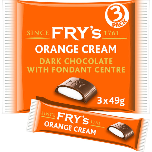 FRY'S CREAM ORANGE CHOCOLATE 3PK 20/02/26