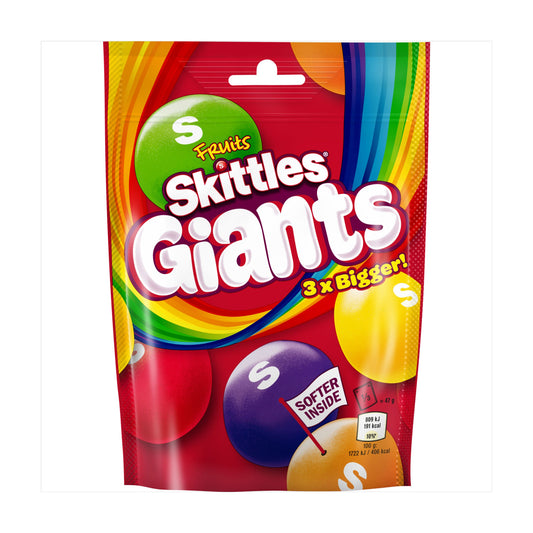SKITTLES POUCH FRUIT GIANTS 18/01/26 (H)