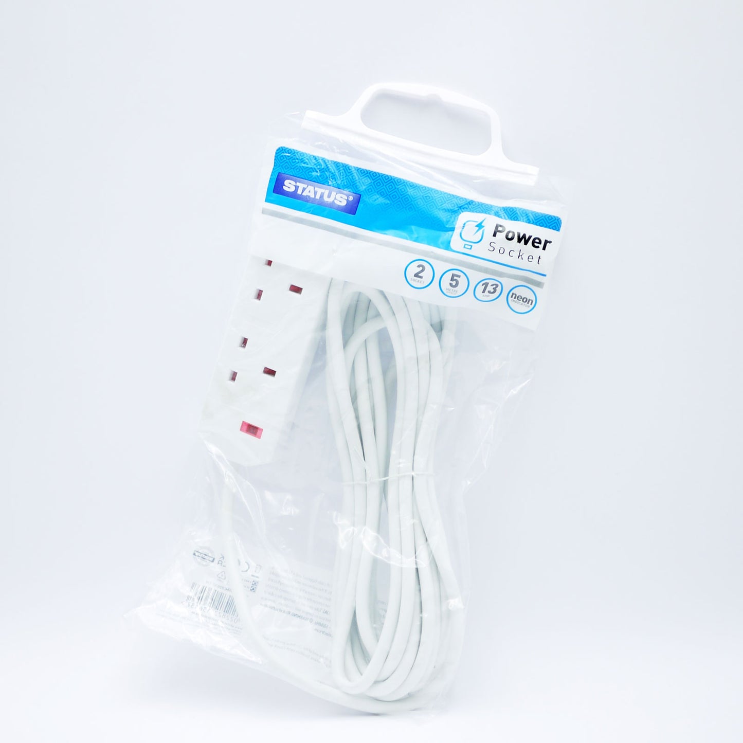 EXTENSION LEAD 2 GANG (R)