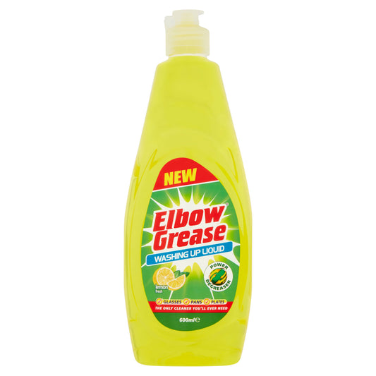 ELBOW GREASE WASHING UP LIQUID LEMON