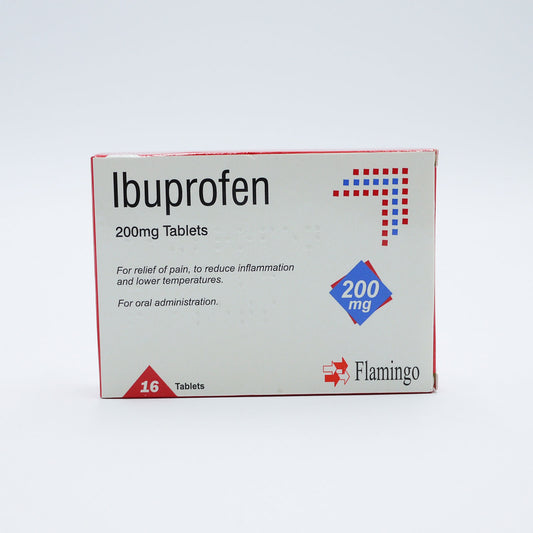FLAMINGO IBUPROFEN 200MG TABLETS 08/29