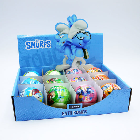 SMURFS BATH BOMBS MIXED DISPLAY