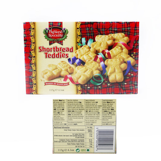 SCOTTISH SHORTBREAD TEDDIES 28/02/26