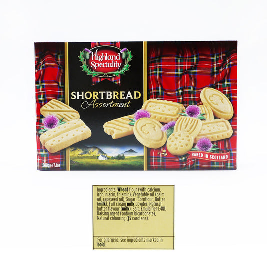 HIGHLAND SHORTBREAD ASORTMENT 28/02/26