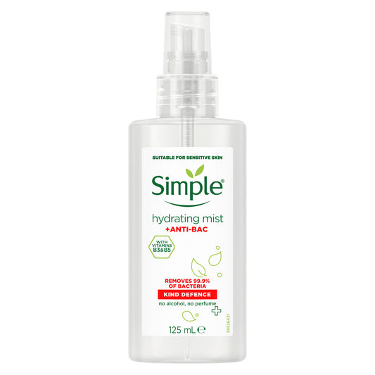 SIMPLE KIND DEFENCE HYDRATING MIST +ANTIBAC (C)
