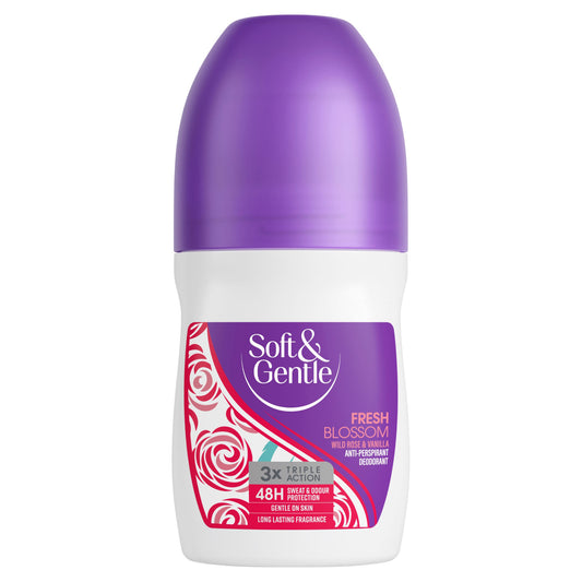SOFT & GENTLE ROLL ON DEOD FRESH BLOSSOM