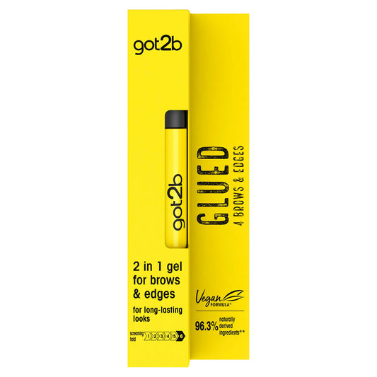 GOT2B GLUED 4 BROWS & EDGES 2 IN1 GEL 16ML (2X6)