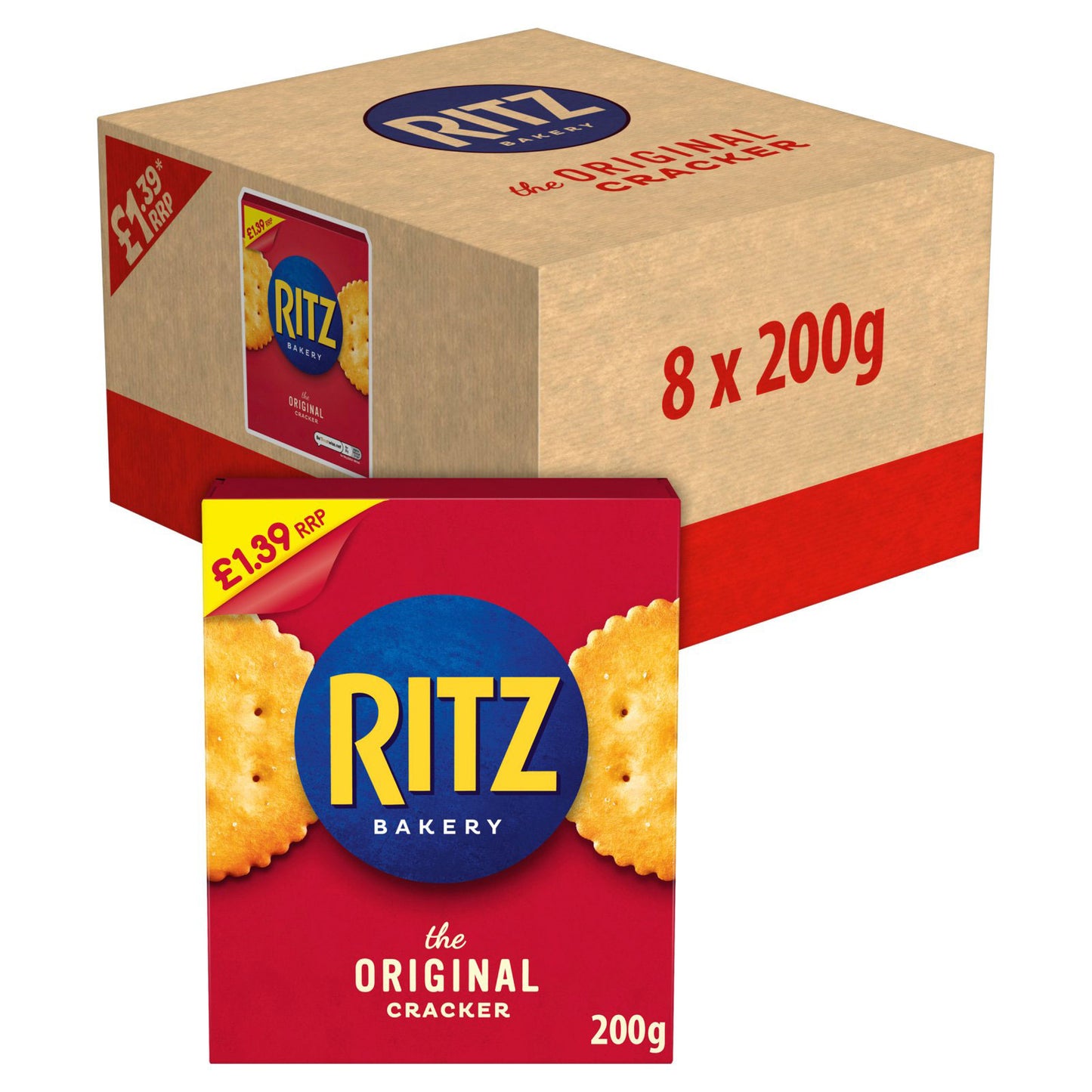RITZ BAKERY THE ORIGINAL CRACKER PM £1.49 26/02/26