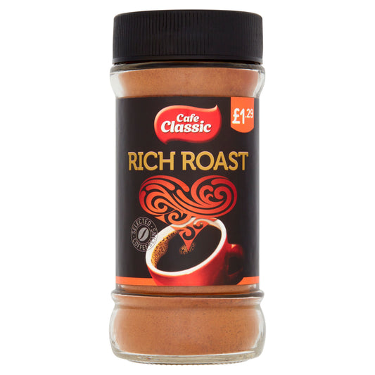 CAFE CLASSIC INSTANT COFFEE PM £1.29 02/11/26