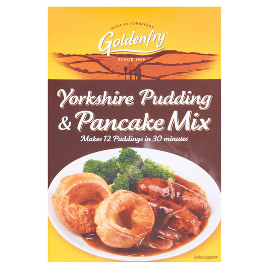 GOLDENFRY YORKSHIRE PUDDING PANCAKE MIX 02/26 (C)