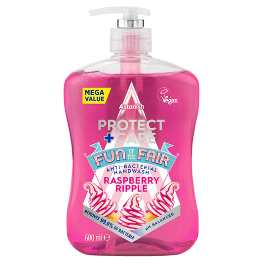 ASTONISH ANTIBAC HAND WASH RASPBERRY RIPPLE 03/29