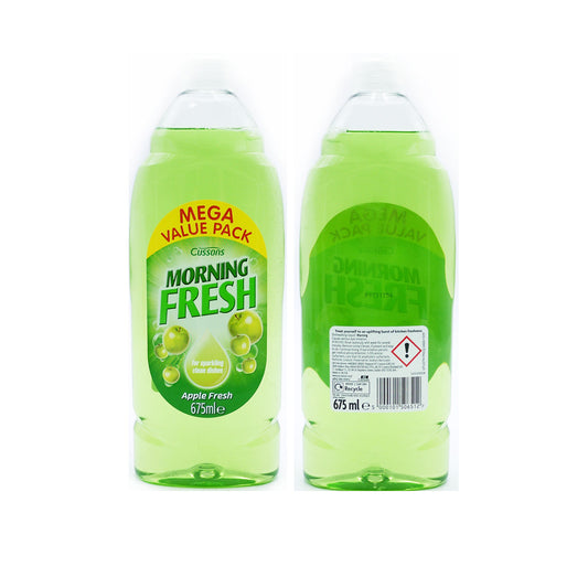 MORNING FRESH WASHING UP LIQUID 675ML APPLE