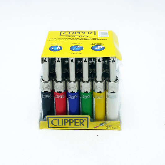 CLIPPER LIGHTER MINI TUBE IN DISPLAY (R)