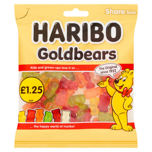 HARIBO GOLDBEARS PM £1.25  06/26