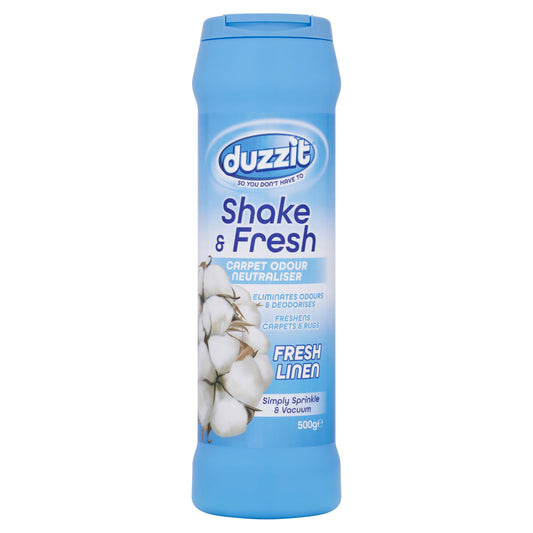 DUZZIT SHAKE & FRESH CARPET ODOUR FRESH LINEN